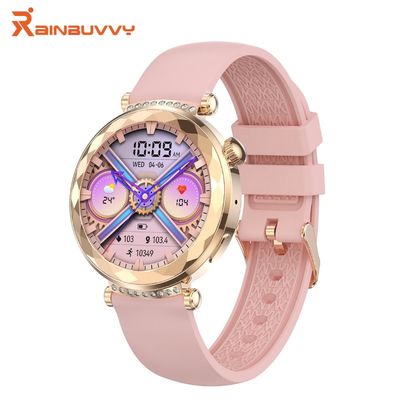 Καλή τιμή. ΑΜΟΛΕΔ Γυναίκες Smart Watch Με BT Κλήση Υγεία Παρακολούθηση φωνητικά ελεγχόμενη σε απευθείας σύνδεση