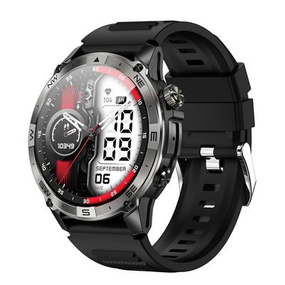 Καλή τιμή. HK08 Μαύρο GPS NFC Smart Watch 1,43 ιντσών AMOLED οθόνη αφής BT5.3 NFC IP68 καρδιακός ρυθμός 466x466 σε απευθείας σύνδεση