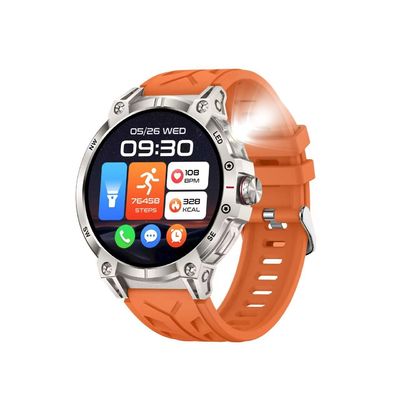 Καλή τιμή. KC89 Στρογγυλό σχήμα Smart Watch IP68 Αδιάβροχο Επίπεδο Και AI φωνητικός βοηθός σε απευθείας σύνδεση