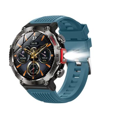 Καλή τιμή. NFC Στρογγυλό σχήμα Smart Watch Τοπική μουσική TWS 7013A6S CPU Μαγνητική φόρτιση Smart Watch σε απευθείας σύνδεση
