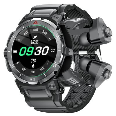 Καλή τιμή. IP67 Αδιάβροχο Smart Watch με TWS συνδυασμό με αισθητήρα καρδιακού ρυθμού για Android και IOS σε απευθείας σύνδεση