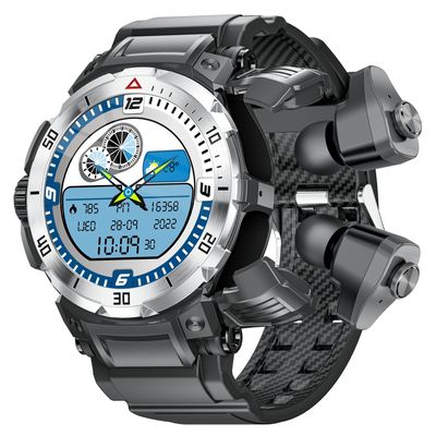 Καλή τιμή. Πλήρη οθόνη αφής TWS Smart Watch Εκρηκτικό γυαλί IP67 Αδιάβροχο γυμναστήριο σε απευθείας σύνδεση