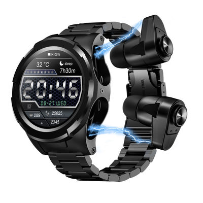 Καλή τιμή. Bluetooth 5.0 TWS Fitness Watch με μπαταρία και 4 ώρες μουσικής για διασκέδαση σε απευθείας σύνδεση