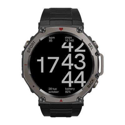 DM58-GPS GPS Tracking Watch 1.43' AMOLED HD οθόνη και υψηλής ακρίβειας αισθητήρας καρδιακού παλμού