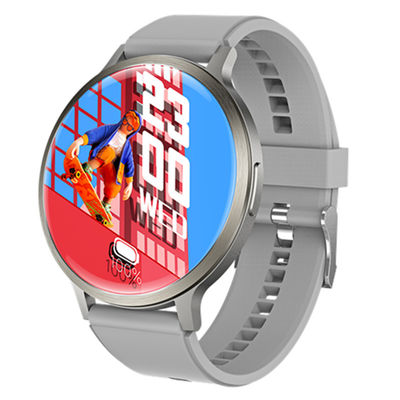 Καλή τιμή. Κύκλος σχήμα AMOLED οθόνη Smart Watch αισθητήρας καρδιακού ρυθμού και προσαρμόσιμο θέμα σε απευθείας σύνδεση