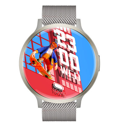 Καλή τιμή. 1.73''AMOLED HD οθόνη Στρογγυλό σχήμα Smart Watch Κατανάλωση αισθητήρας καρδιακού παλμού σε απευθείας σύνδεση