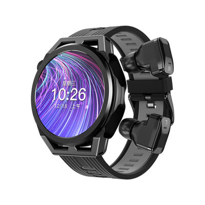 Καλή τιμή. Υγιεινή TWS Smart Watch Bluetooth Διπλό ακουστικό κλήση 2 σε 1 ακουστικά και smartwatch σε απευθείας σύνδεση