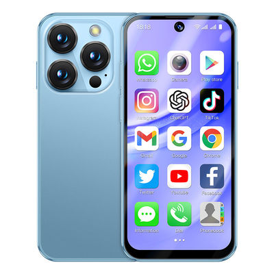 4G 3.88' MT6762 Δύο SIM 5MP Κάμερα WIFI FM Bluetooth Τύπος-C Φαγγειοτυπία Android Μίνι Smartphone