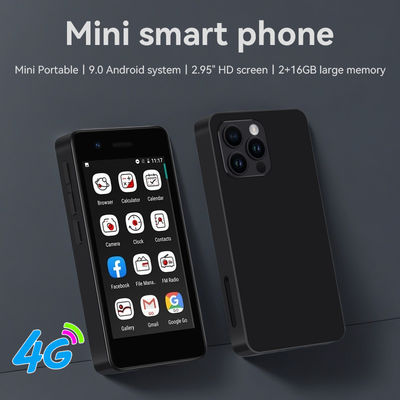 S18 4G Mini Cellphone 2.95' 2+16GB MT6737 Δύο SIM 5MP πίσω κάμερα Android 9.0 Type-C