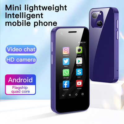 Καλή τιμή. Μίνι 3G Smart Phone XS13 PRO 2+16GB Android 9.0 2.5' Εικονίδιο τύπου-c Διπλή κάρτα σε απευθείας σύνδεση