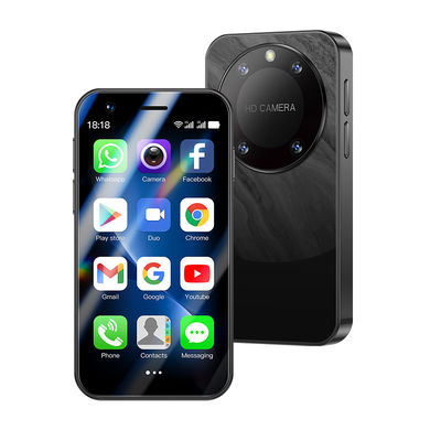 Αναγνώριση προσώπου 2000mAh 3G Mini Smartphone 1+16GB 3,0 ιντσών IPS οθόνη