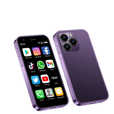 XS16 MTK6737 4G Μίνι Smartphone IPS οθόνη πίσω κάμερα 3 ιντσών κινητό τηλέφωνο 2+16GB