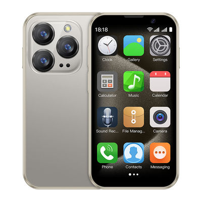 900mAh 3G Mini Phone Αναγνώριση προσώπου 2GB + 16GB Νέο XS18 Pro 3G