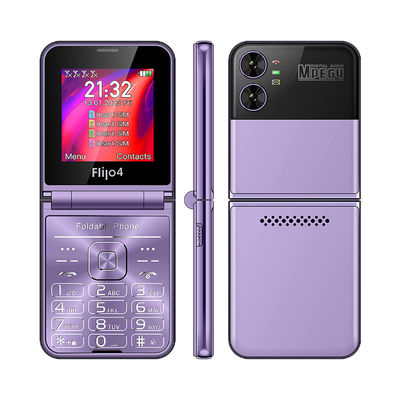 Καλή τιμή. Γέρος F265 2.55' 4 SIM κάρτες Flip Button τηλέφωνο 1400mAh κάμερα Bluetooth FM ραδιόφωνο 2G σε απευθείας σύνδεση