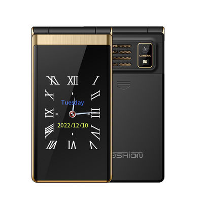 Διπλή κάρτα SIM MTK Διπλή οθόνη Flip Phone Mp4 High Speed Yeemi M1 2G Smart Phone