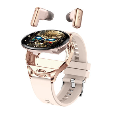 3 IN 1 Ασύρματα Ακουστικά Bluetooth Smart Watch TWS Ενσωματωμένα Ακουστικά 1.43' T98
