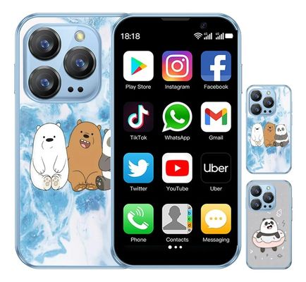 Καλή τιμή. A8 Pro-a 3,0 ιντσών Mini 3g Red Phone 2+16g Android 9.0 Kids κινητό τηλέφωνο δώρο γενεθλίων δώρο αυτοκόλλητα σε απευθείας σύνδεση