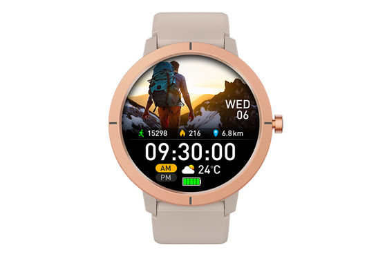 Καλή τιμή. Γυναίκα Άντρας Smart Watch 5ATM Αδιάβροχο GPS Ενσωματωμένο σε διπλή ζώνη GNSS Bluetooth Χρυσό Και εξοπλισμένο με Bluetooth σε απευθείας σύνδεση