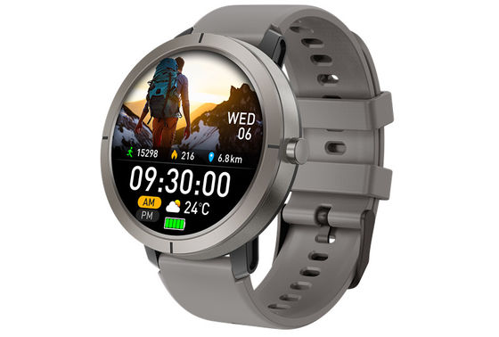 Τραπεζές υγρή σιλικόνη στρατιωτική Bluetooth smartwatch κλήση με 5ATM αδιάβροχο GPS και ενσωματωμένη διπλή ζώνη GNSS πυξίδα