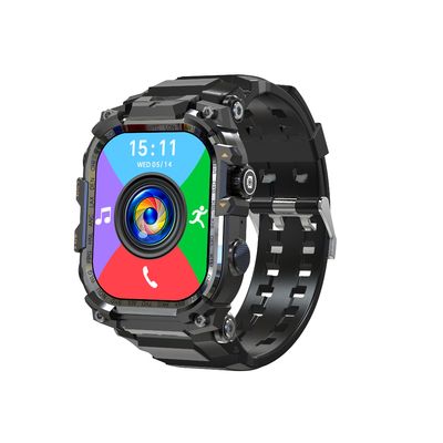 Καλή τιμή. Παγκόσμια Έκδοση Q888 4G Smart Watch με οθόνη AMOLED HD 2.06 ιντσών, ανασυρόμενη περιστρεφόμενη κάμερα και τετραπύρηνο επεξεργαστή Android 8.1 OS σε απευθείας σύνδεση