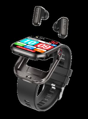 Καλή τιμή. T99 2 σε 1 Smartwatch Ασύρματα ακουστικά TWS 2.02inch IPS Bluetooth κλήση IP67 Αδιάβροχο 300mAh σε απευθείας σύνδεση