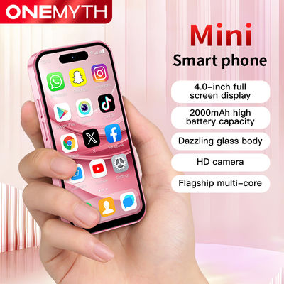 Καλή τιμή. M17 Pro Mini Smartphone 4G Dual SIM 4.0'' HD Οθόνη Full Screen 2000mAh 2GB+16GB Android 12 Play Store σε απευθείας σύνδεση