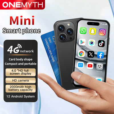 Καλή τιμή. 4G Dual SIM 4.0'' HD Οθόνη Full Screen 2000mAh 2GB+16GB Android 12 M17 Pro Mini Smartphone σε απευθείας σύνδεση