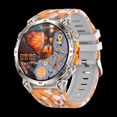 Καλή τιμή. KC93 Smartwatch GPS AMOLED 650Mah 3ATM Αδιάβροχο Υγιεινή παρακολούθηση BT Καλέστε Επαγγελματικό Αθλητισμό σε απευθείας σύνδεση