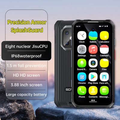 Καλή τιμή. IPS Android12 6+128GB 3000mAh MAXO Rugged Smartphone IP68 Mini Waterproof 3.88 '' σε απευθείας σύνδεση