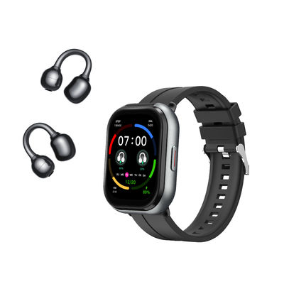 D12 Smart Watch TWS 2 σε 1 Ασύρματο Bluetooth Κλήση Κουδούνια Παίζοντας μουσική Sport Fitness Tracker