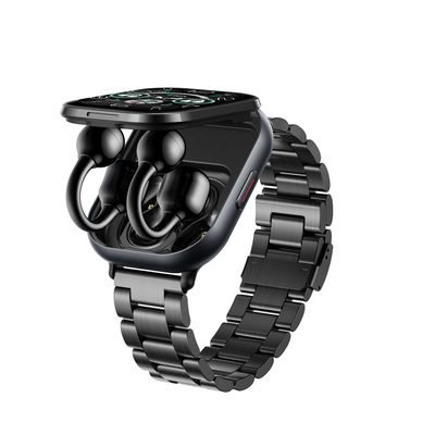 TWS 2 σε 1 ασύρματη Bluetooth κλήση D12 μουσική αναπαραγωγή Sport Fitness Tracker ακουστικά Smartwatch