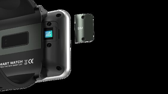 Καλή τιμή. 4G Smart Watch Phone Android 71 λειτουργικό σύστημα οθόνης 5MP κάμερα GPS Δοκιμή καρδιακού παλμού Πολλαπλή λειτουργία Sport σε απευθείας σύνδεση