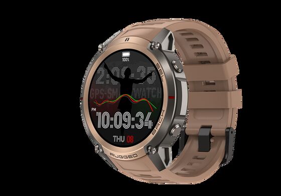 Καλή τιμή. GPS Sport Smart Watch με διεπαφή 3 κουμπιών, συμπεριλαμβανομένης της λειτουργίας τροφοδοσίας και των κουμπιών σύντομης πρόσβασης σε απευθείας σύνδεση