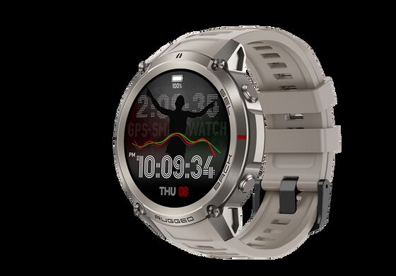 Καλή τιμή. GPS Sport Smart Watch με 143 ιντσών AMOLED οθόνη HD αισθητήρα καρδιακού ρυθμού και 5ATM ανθεκτική σε νερό βαθμολογία σε απευθείας σύνδεση