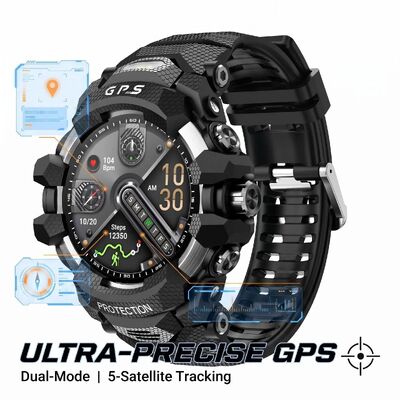 Καλή τιμή. GPS Αθλητικά Smart Watch Offline Χάρτης 2GB 10ATM Αδιάβροχη πυξίδα 1.43 