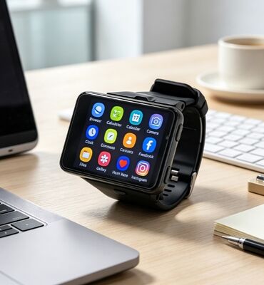 Καλή τιμή. 4G smartwatch S999 plus μεγάλη πλήρης οθόνη αφής διπλή κάμερα 64GB ή 128GB σε απευθείας σύνδεση