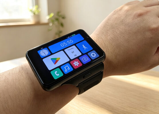 Καλή τιμή. 4G Smart Watch Android 11 OS Quad Core 2.88
