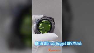 Νέο DM56 GPS Smart Watch 1,43''HD AMOLED Display Multi GNSS Compass, Barometer & Altimeter 5