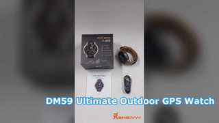 DM59 GPS Sport Smart Watch, οθόνη AMOLED HD 1,43 ιντσών