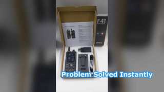 UNIWA 2.4" Zello Walkie Talkie F41 4G Smartphone Android 8.1 phone-y-communication Αδιάβροχο PTT 46