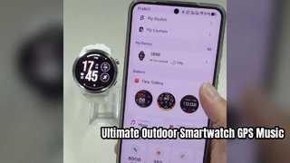 S888 Έξυπνο ρολόι εξωτερικού χώρου | AMOLED 1,43" High-Bright, Dual-Mode