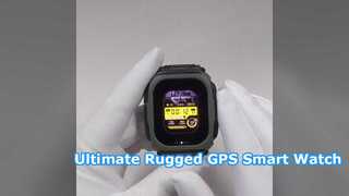 Rainbuvvy DM66 GPS Smart Watch 850mAh Μεγάλη μπαταρία 2,13 ιντσών AMOLED HD Display 5ATM Offline Map Fla